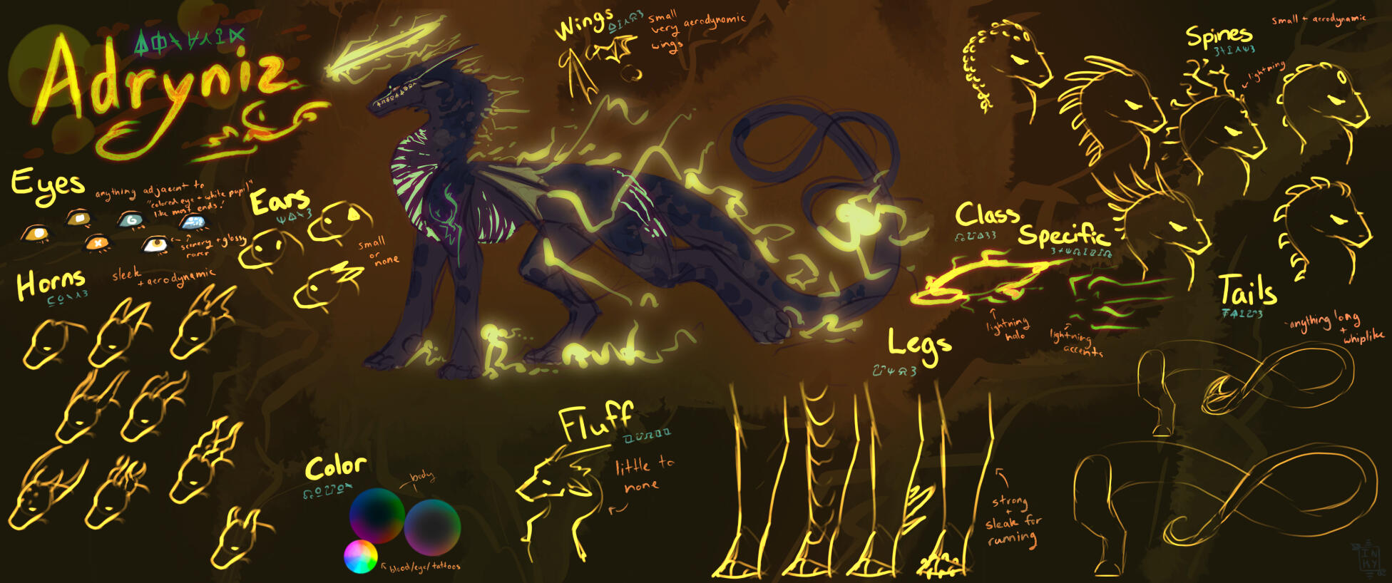 Adryniz Ref by InkyMoth